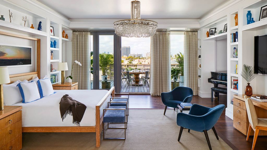 The Betsy South Beach Skyline Penthouse interior