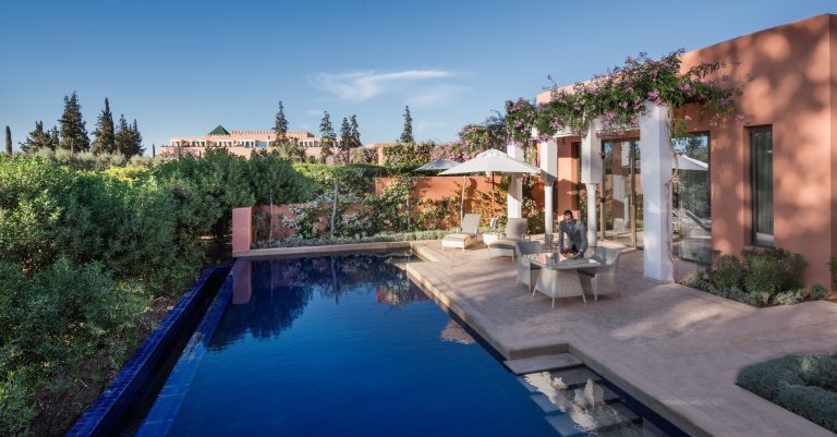 Pool view of Best Presidential Suites The Oberoi Marrakech