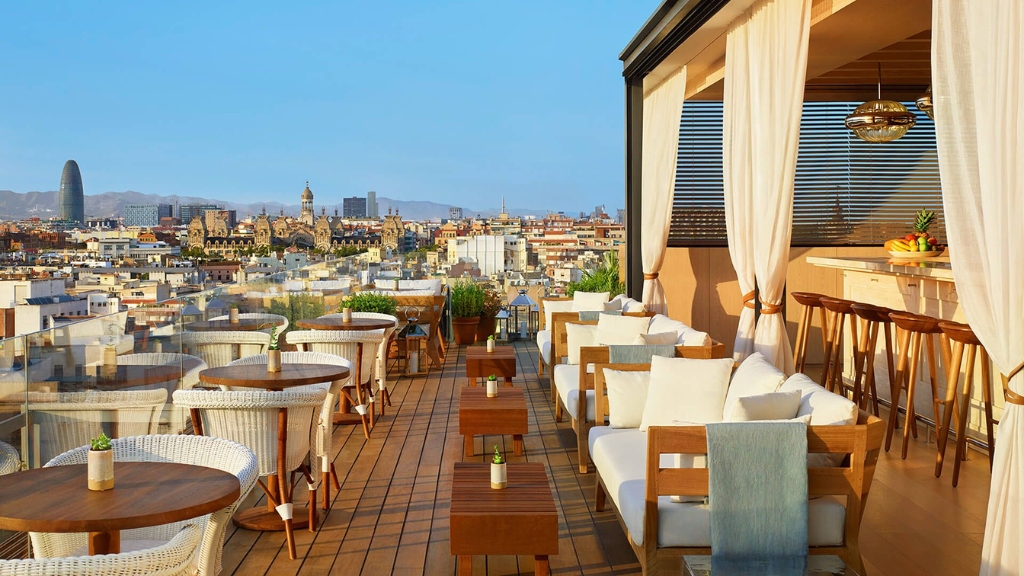 Barcelona Hotel Rooftop Bars, The Barcelona EDITION