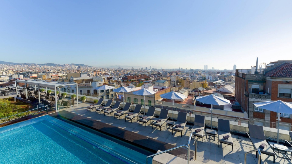 Barcelona Hotel Rooftop Bars, InterContinental Barcelona