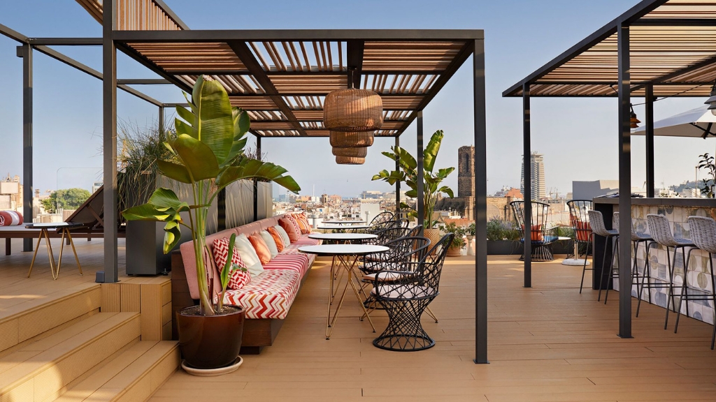 Barcelona Hotel Rooftop Bars, Kimpton Vividora