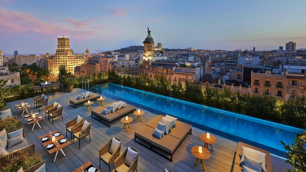 Barcelona Hotel Rooftop Bars, Mandarin Oriental Barcelona