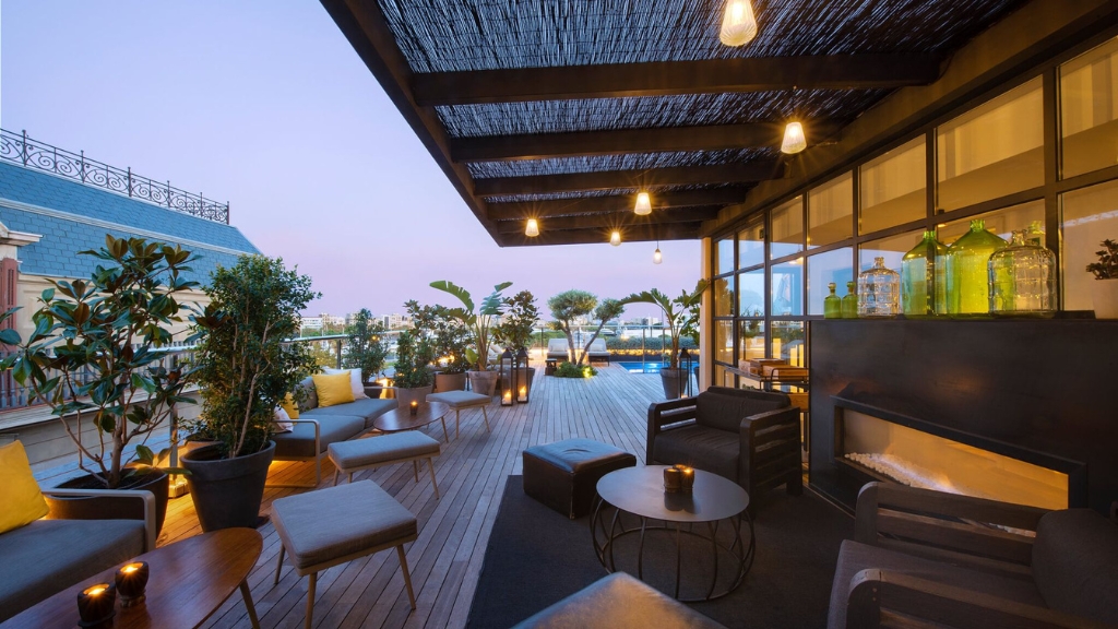 Barcelona Hotel Rooftop Bars, Serras Barcelona