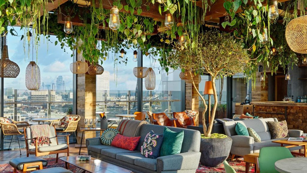 Biophilic Design Hotels- Treehouse London