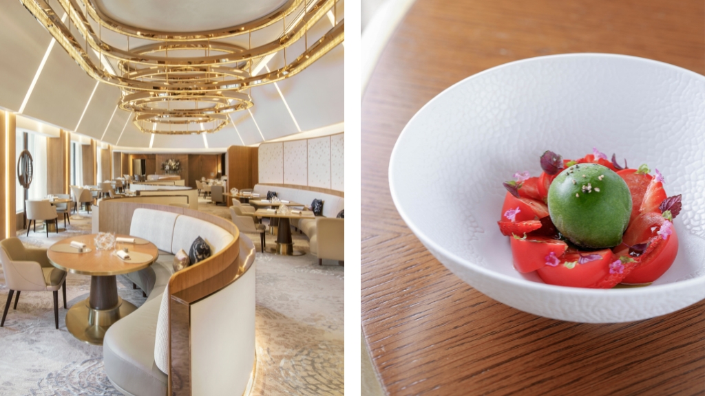 Signature hotel restaurant dishes- The Landmark Mandarin Oriental, Hong Kong