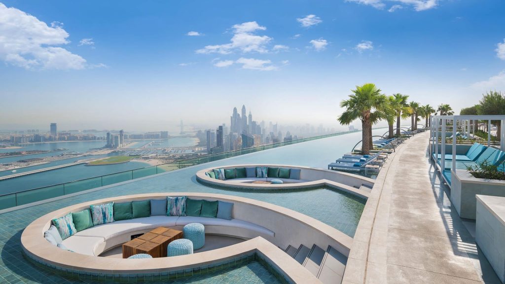 World's Highest Infinity Pool at Address Beach Resort