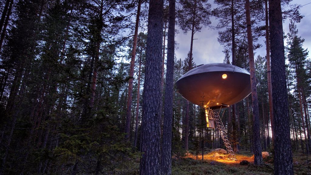 hotel architecture- Treehotel