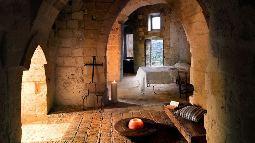 best wellness hotels italy- Sextantio Le Grotte Della Civita