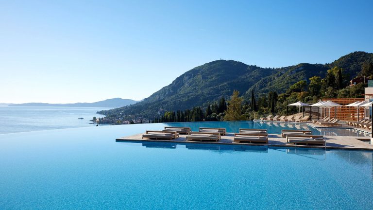 Infinity Pool at Angsana Corfu Resort & Spa