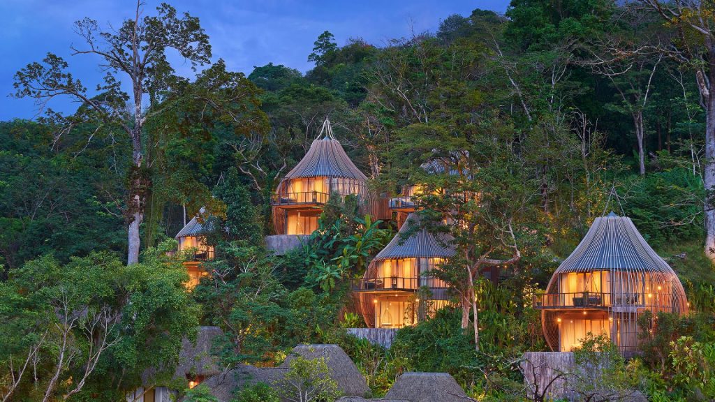 treehouse hotels - Keemala Tree Pool Houses in the trees