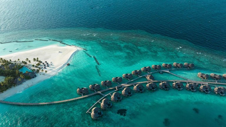 Constance Halaveli, Maldives as seen from above
