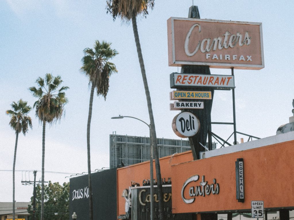 Los Angeles travel guide - Canter's Deli