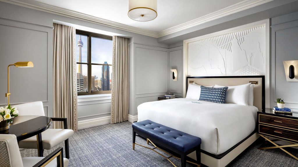 luxury hotel makeovers - Fairmont Royal York hotel room