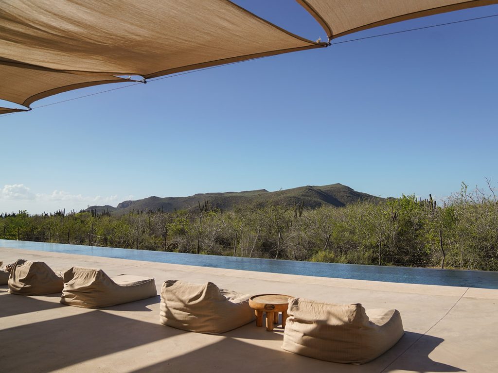 20 unforgettable stays - Paradero Todos Santos outdoor infinity pool lined with loungers