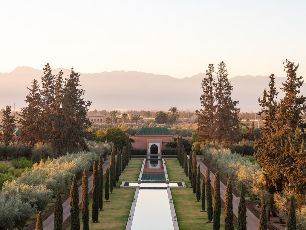 Oberoi Marrakech views