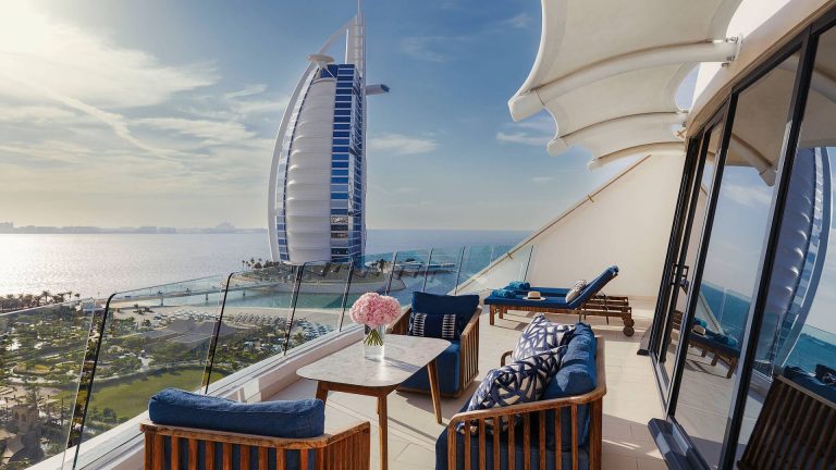 COVER - best hotel balconies - Jumeirah Beach Hotel