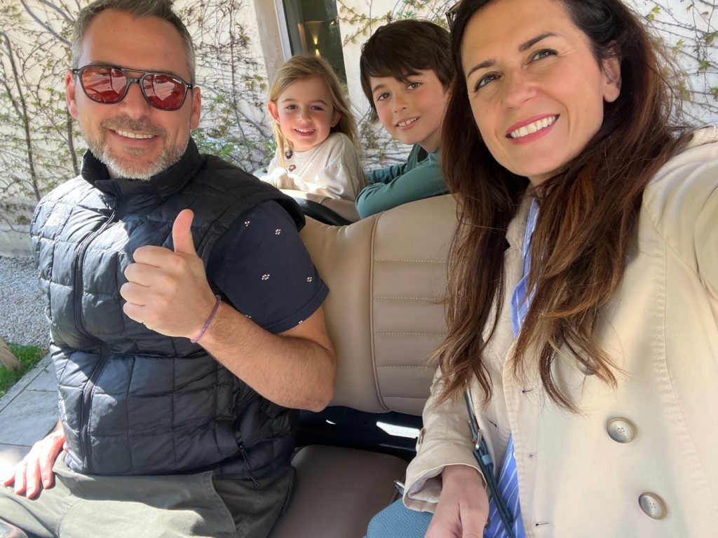 south of france road trip - family picture