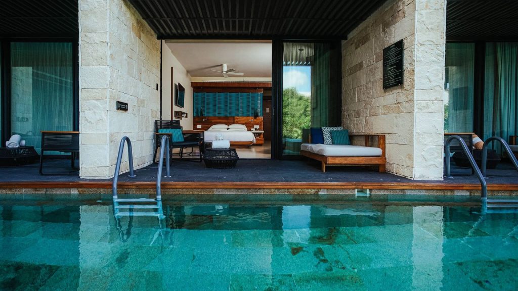 Hotels with swim-up rooms - Grand Hyatt Playa del Carmen Resort Playa del Carmen, Mexico