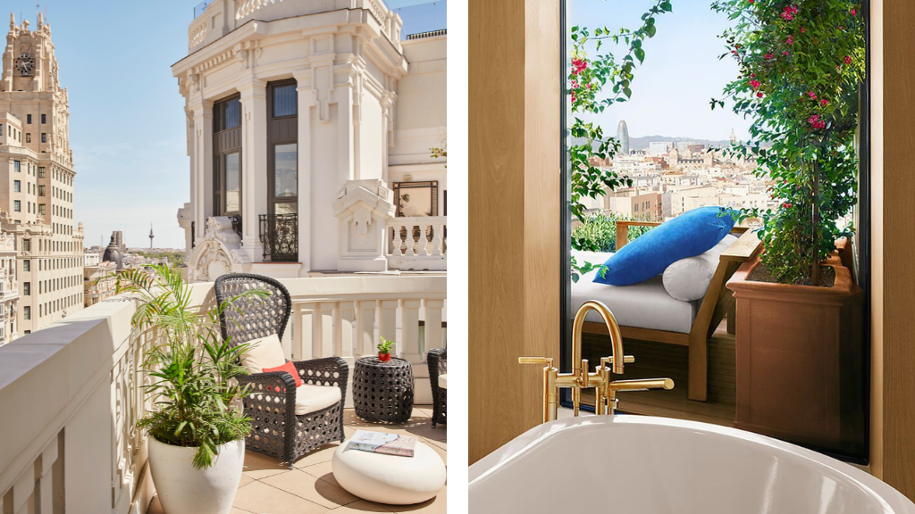 best weekend trips in europe - Hyatt Centric Gran Via Madrid + InterContinental Barcelona, Spain