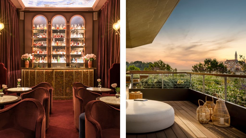 best weekend trips in europe - Nolinski Venice Italy + Grand Park Hotel Rovinj Croatia