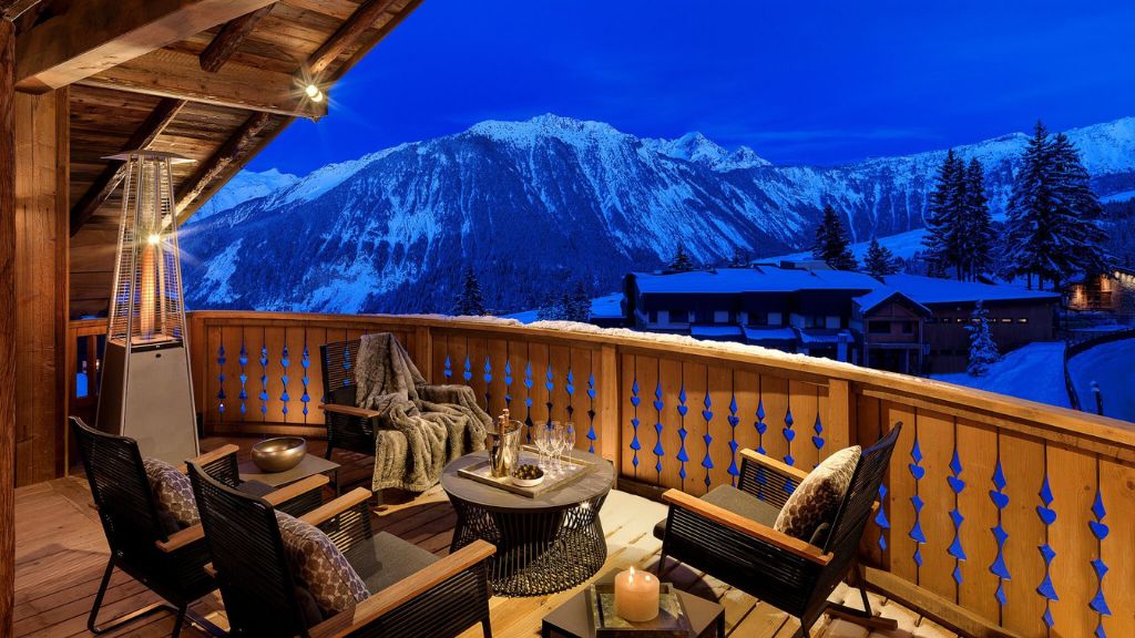 best hotel balconies - Six Senses Residences Courchevel