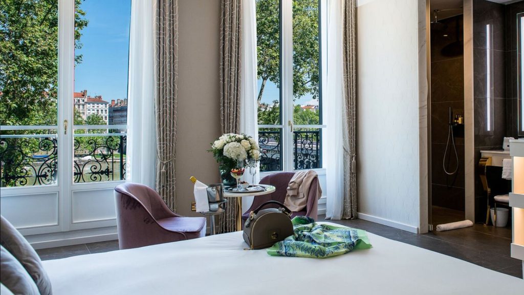 Hotels with the Best River Views in the World - Boscolo Hotel & Spa Lyon - Lyon, France