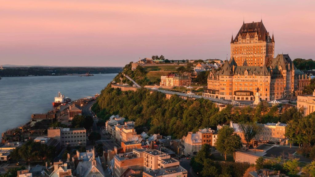 Hotels with the Best River Views in the World - Fairmont Le Château Frontenac - Quebec City, Canada