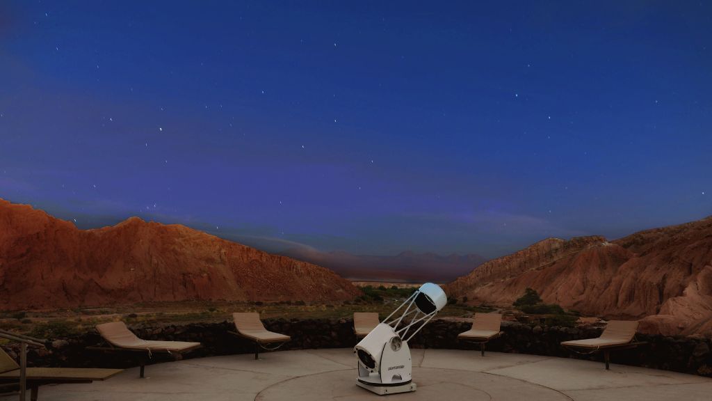passion travel - Nayara Alto Atacama - a telescope on a patio