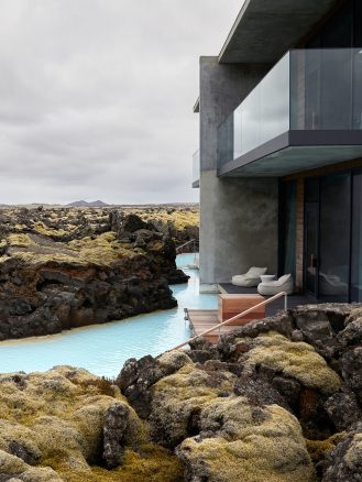 The Retreat at Blue Lagoon | a lagoon next to a hotel suite