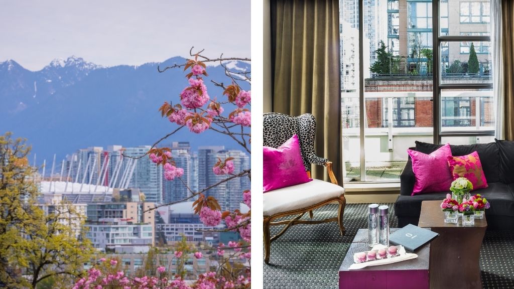 Where to Stay for Cherry Blossom Season - OPUS Vancouver - Vancouver, Canada