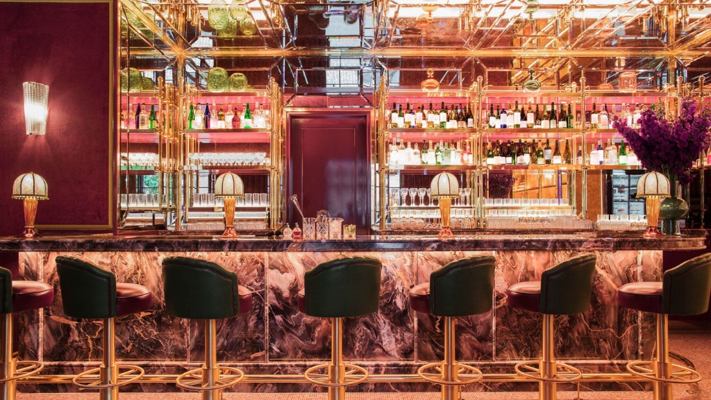 Best Hotel Bars in NYC - Hotel Barrière Fouquet's New York - Titsou Bar