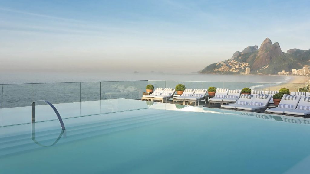 hotels with rooftop pools - Fasano Rio de Janeiro, Brazil