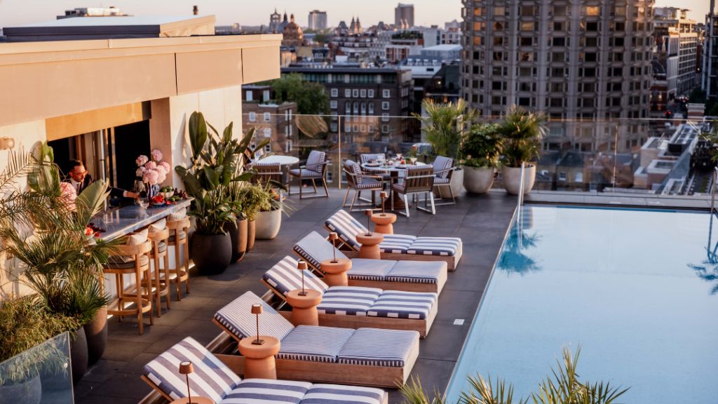 hotels with rooftop pools - The Berkeley, United Kingdom