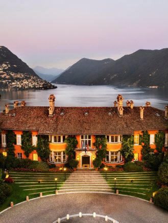 Autumn in Europe - Lugano, Switzerland - Villa Principe Leopoldo (R)