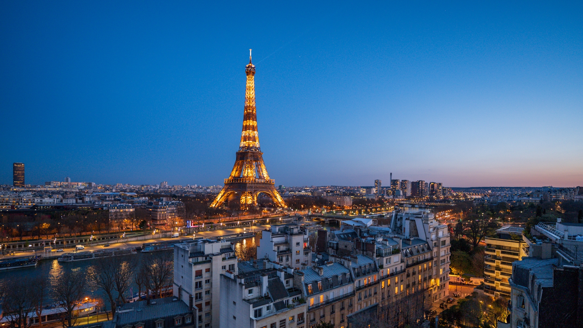 Most Beautiful Hotels in Paris featuring Shangri-La Paris with Eiffel tower in view
