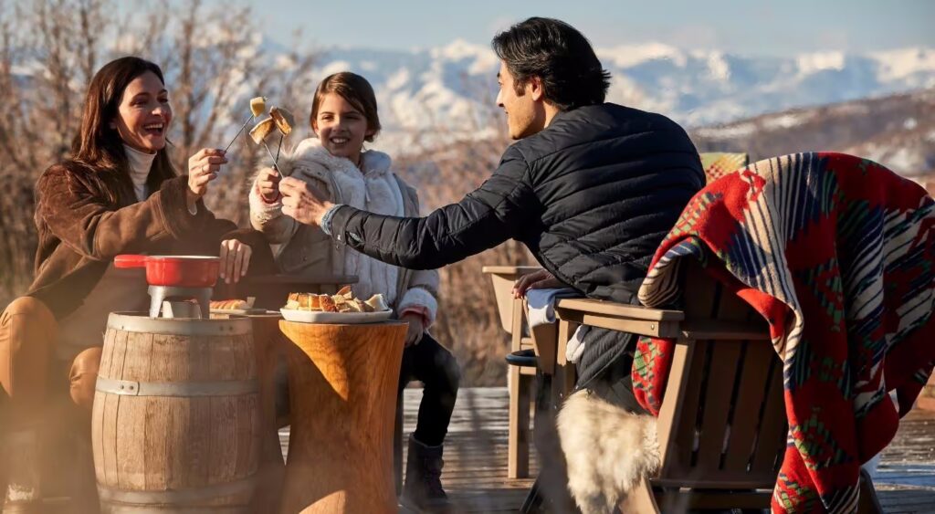 Christmas hotels for kids - The Lodge at Blue Sky