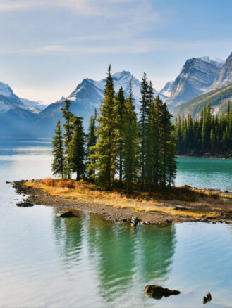 Best Places to Travel in 2026 featuring Jasper, Alberta, Canada | Spirit Island