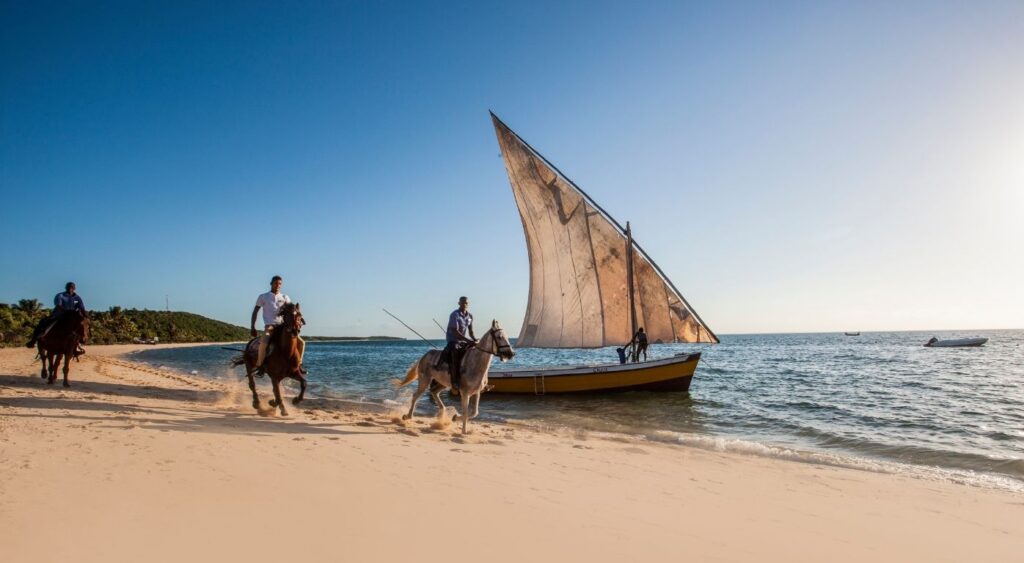 Horseback Riding Vacations - Anantara Bazaruto Island Resort & Spa - Bazaruto Island, Mozambique