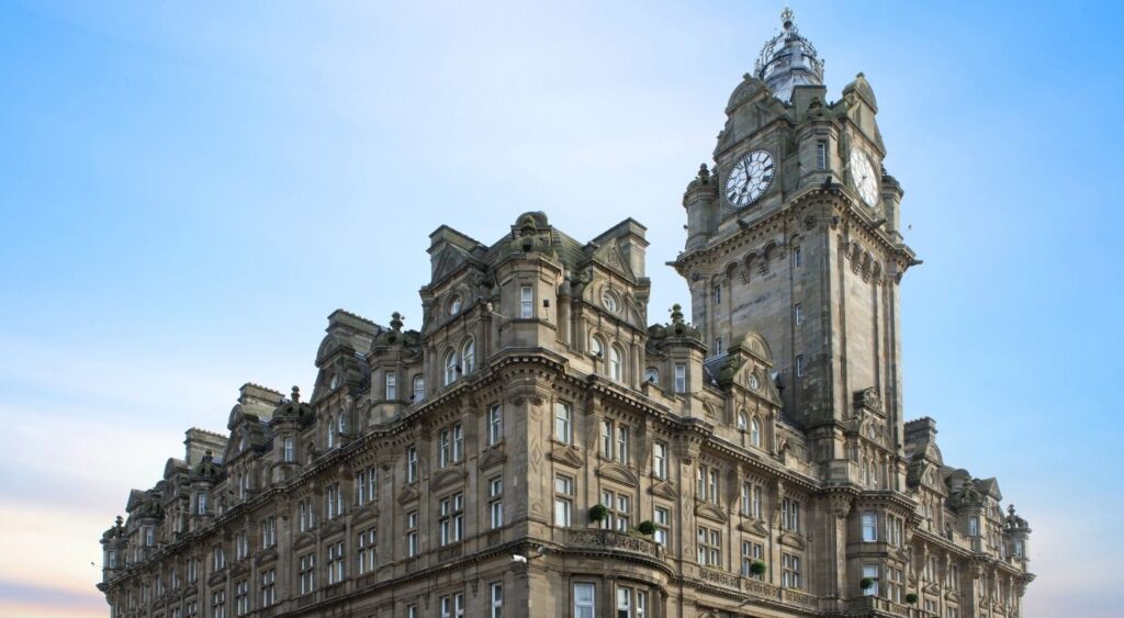 rosy retrospection - The Balmoral, Scotland