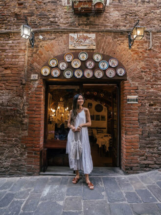 Tuscany Hotels Travel Diary by Shelbi Okumura | Siena