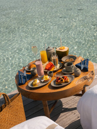 Breakfast at Gili Lankanfushi