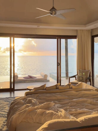Overwater suite at Niyama