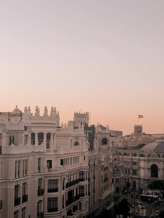 Portugal and Spain Travel Diary Itinerary by Christine Flynn | Nômade Temple Madrid rooftop views