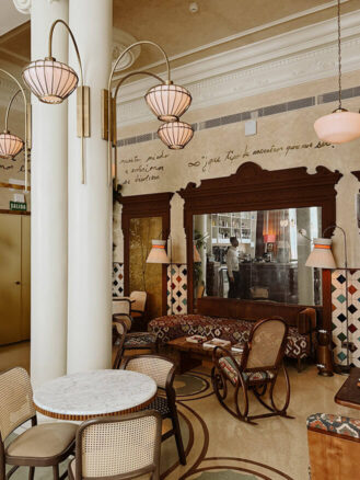 Portugal and Spain Travel Diary Itinerary by Christine Flynn | Nômade Temple Madrid lobby