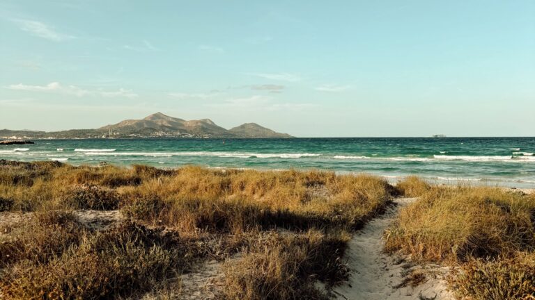 Portugal and Spain by Christine Flynn - A beach in Mallorca, Spain