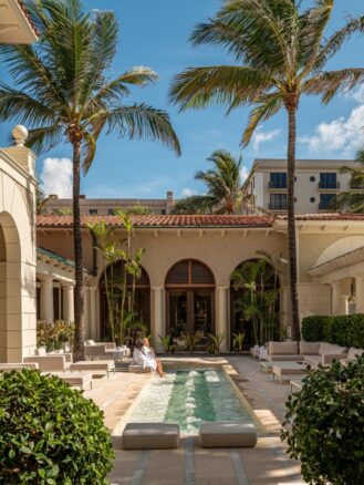 The Breakers Palm Beach Hotel Spotlight | Two guests enjoying the spa