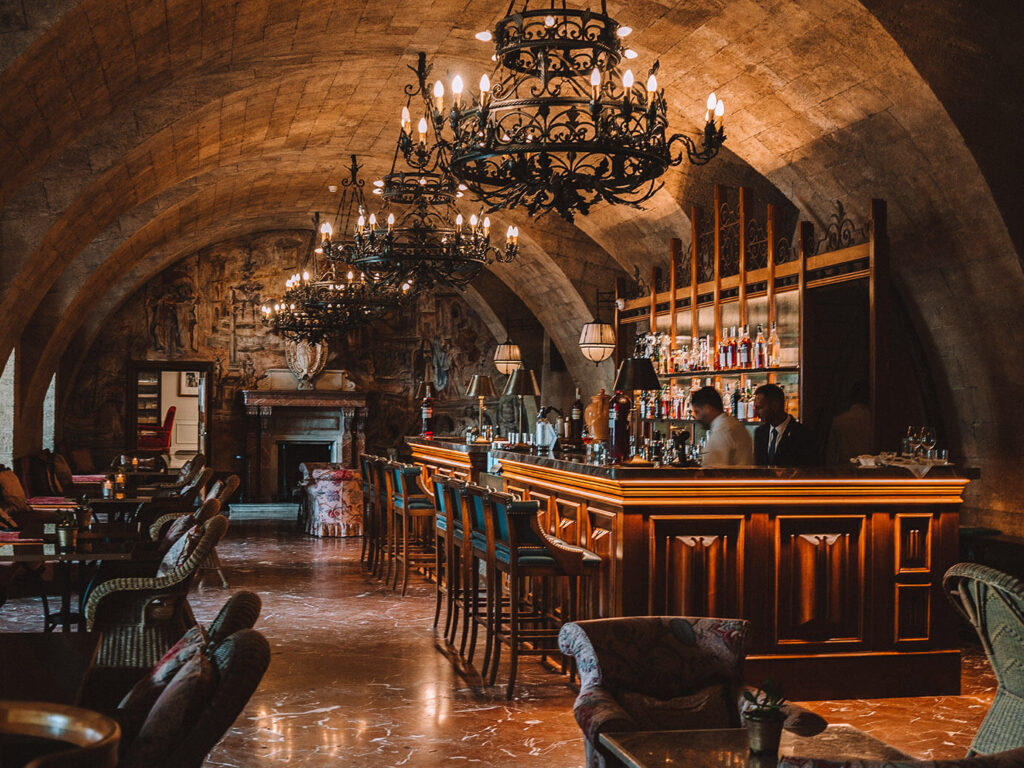 Where to stay in Sicily travel diary - Igiea Terrazza Bar at Villa Igiea