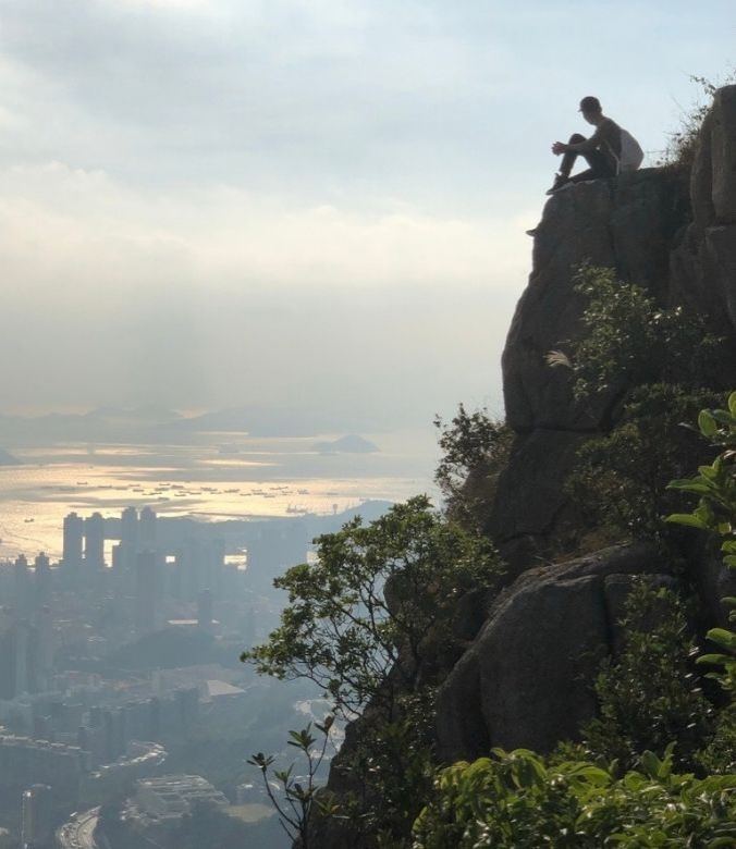 Day trip - Lion's Rock above the Hong Kong skyline
